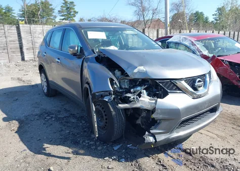 2015 Nissan Rogue S из США, поврежденный, VIN KNMAT2MV5FP583632